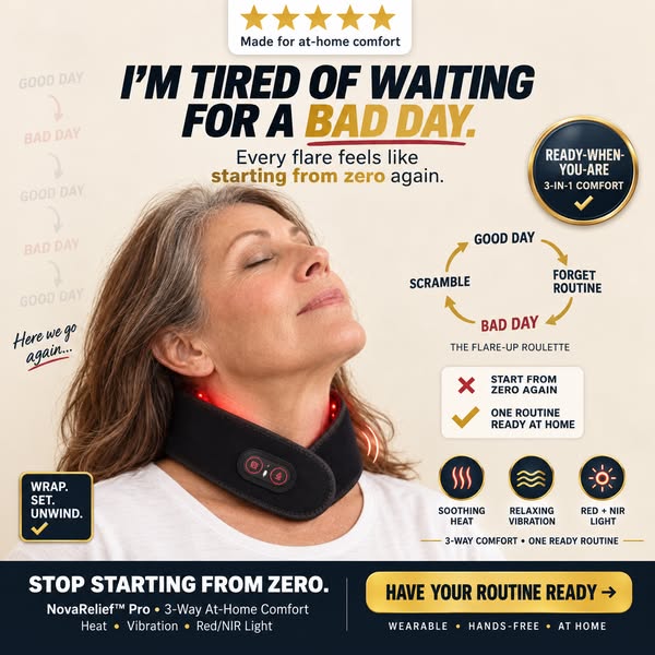 The 3-in-1 Neck Comfort Solution