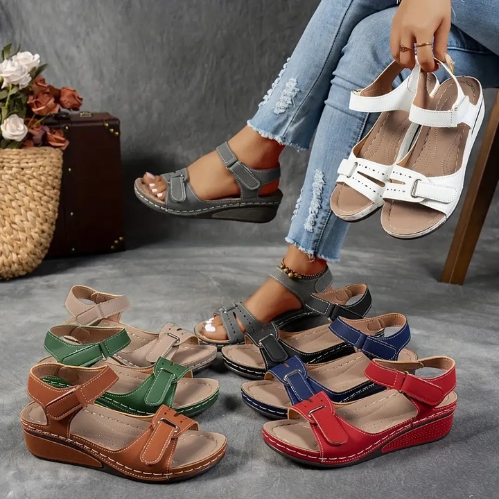 Last Day Promotion 50% OFF - Women's Wedge Orthopaedic Sandals