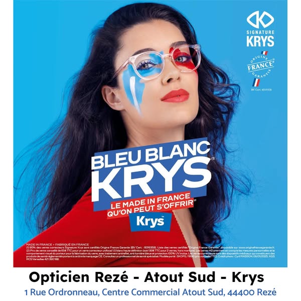Opticien Rezé - Atout Sud - Krys