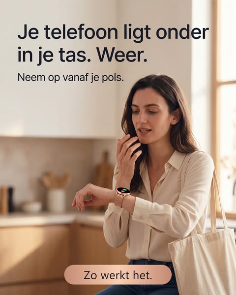 Neem op zonder je telefoon te zoeken