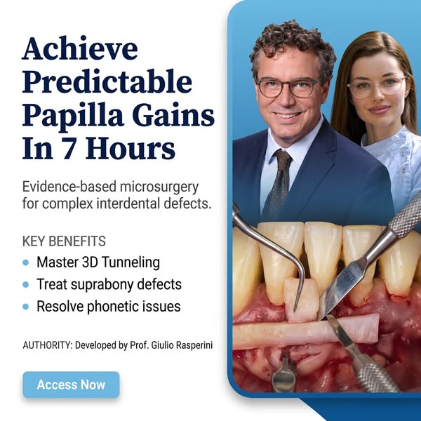 Interproximal Attachment Gain & Papilla Reconstruction Training