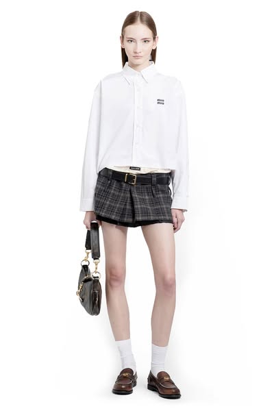 MIU MIU - Cotton Poplin Shirt