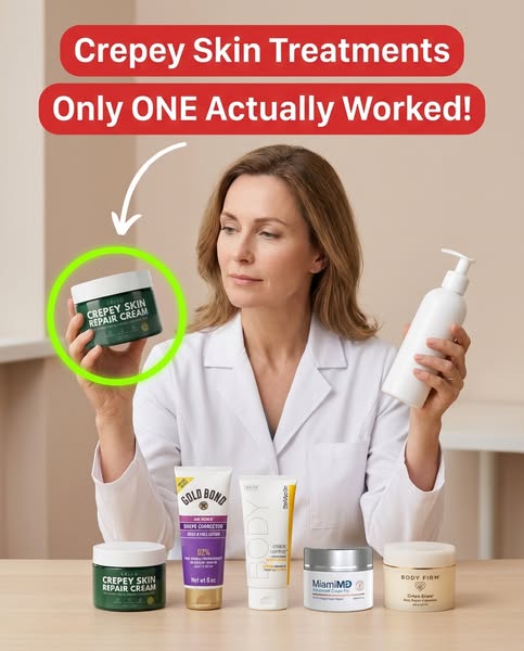 Why Crepey Skin Products Are A Scam