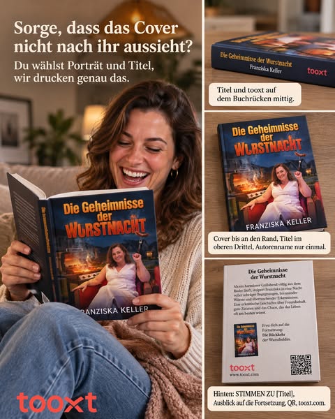 Sie liest. Sie lacht. Sie ist die Heldin.