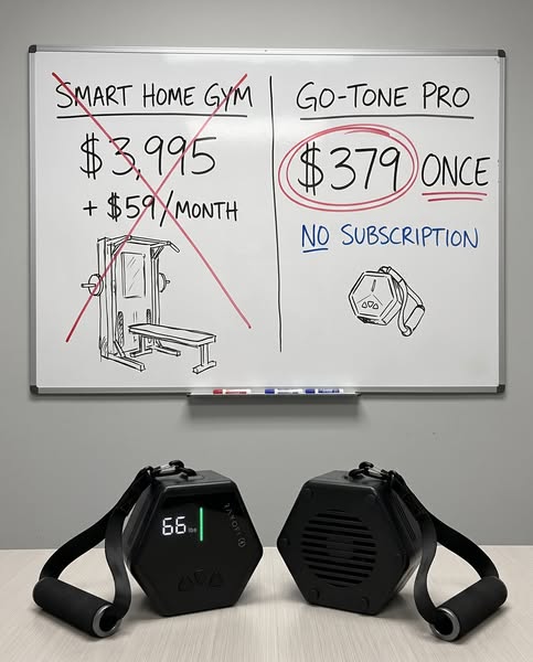 $3,995 gym, or $379 once?