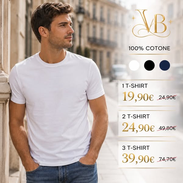 La T-Shirt che indossi una volta… e poi vuoi in ogni colore.