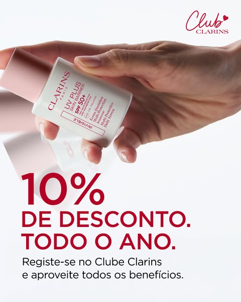 Registe-se no Club Clarins