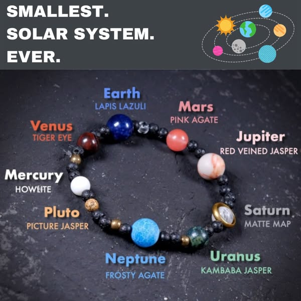 SOLAR SYSTEM BRACELET