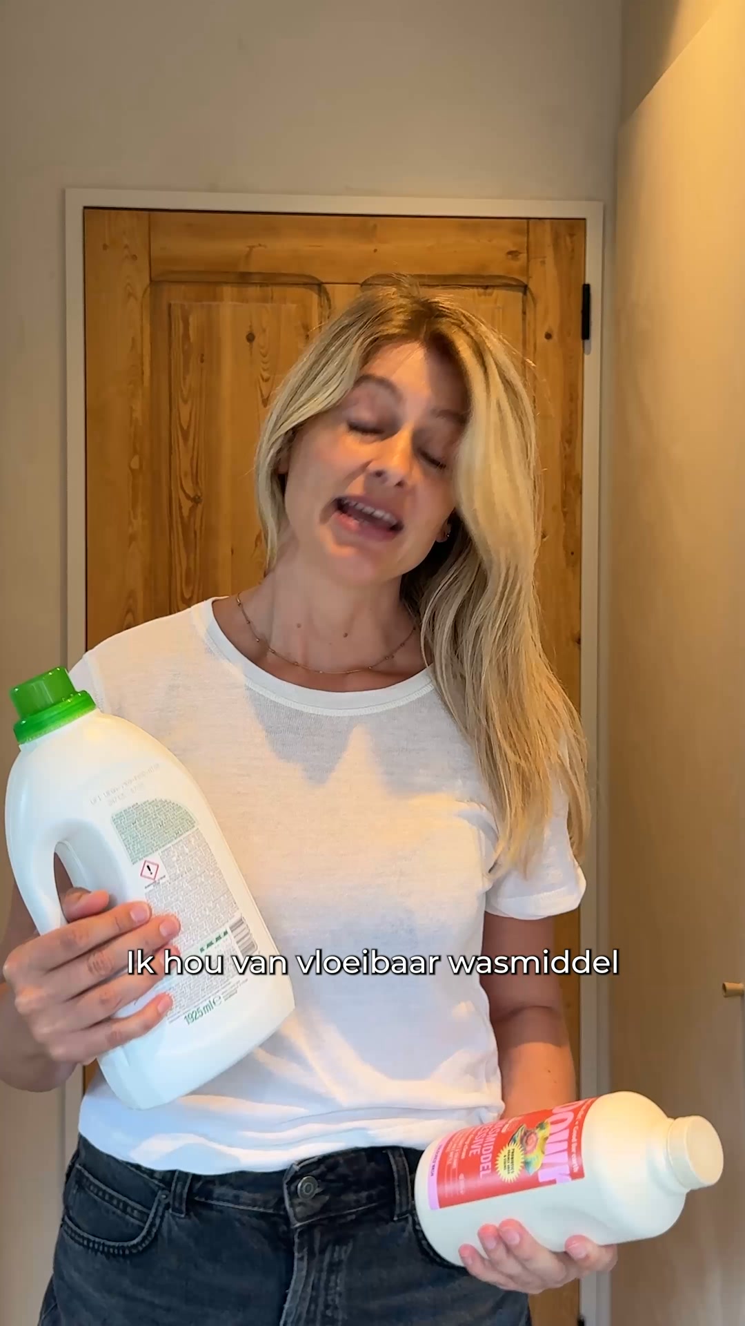 Zelfde routine. Andere fles.