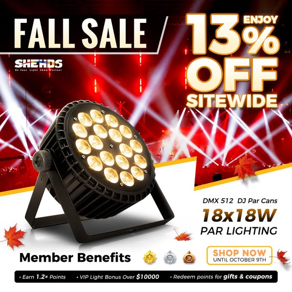 Save 13% on the 18×18W Flat PAR
