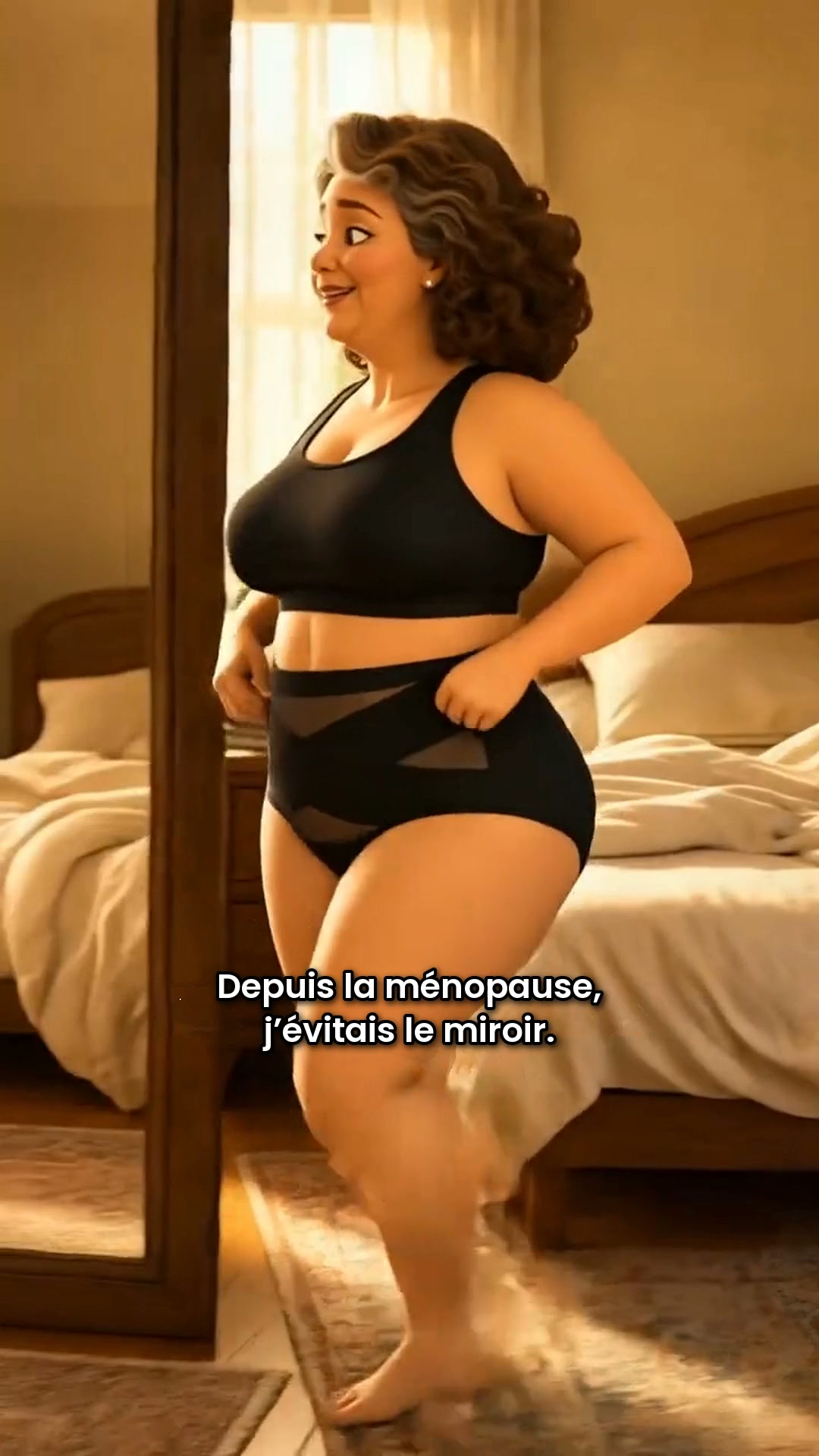 Lissez le ventre de la ménopause, instantanément