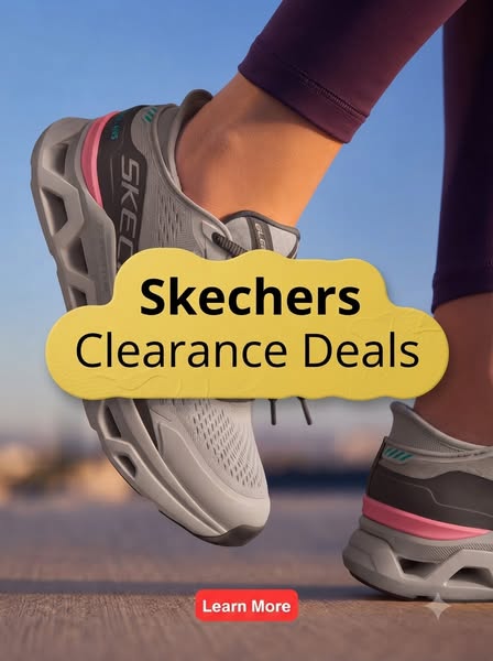 Learn more about Skechers clearance deals
