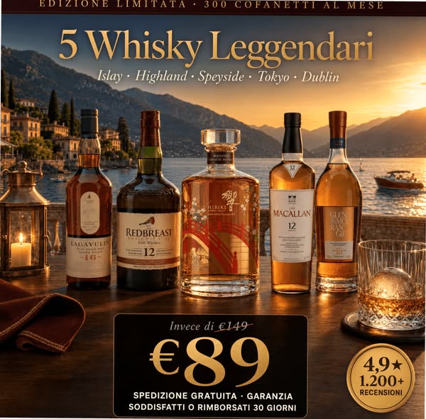 5 Whisky Leggendari · €89