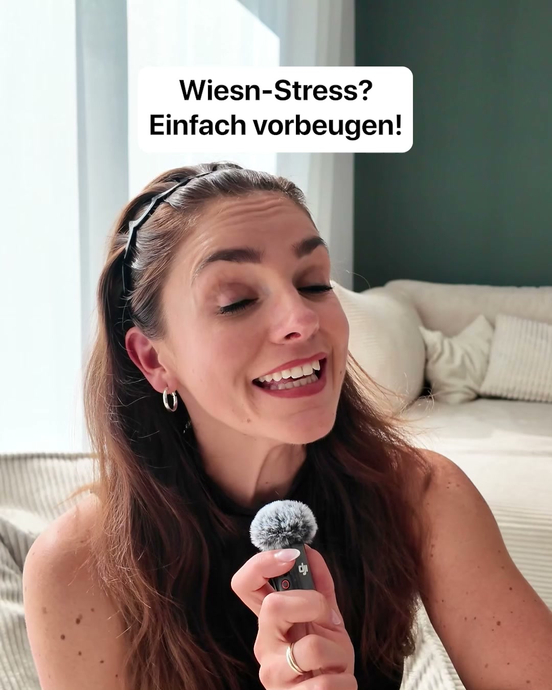 Headline: Pause vor dem Trubel