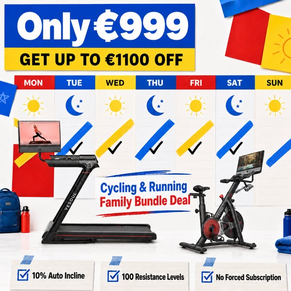 Build Your Family Home Gym & Save €1,100
