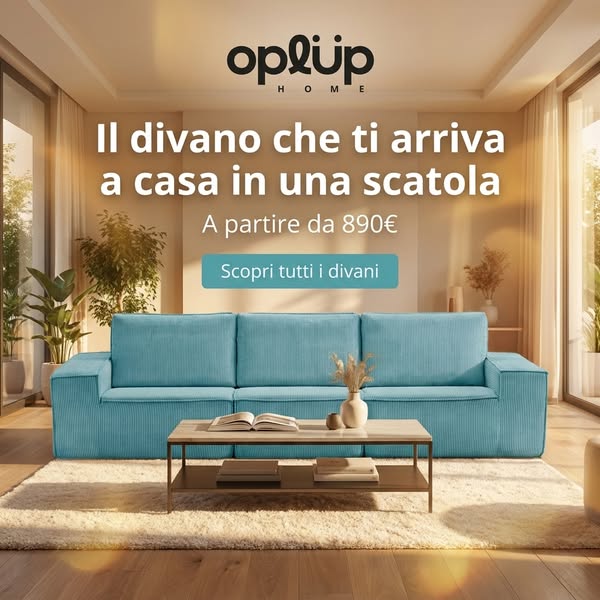 Il divano che entra dove gli altri restano bloccati