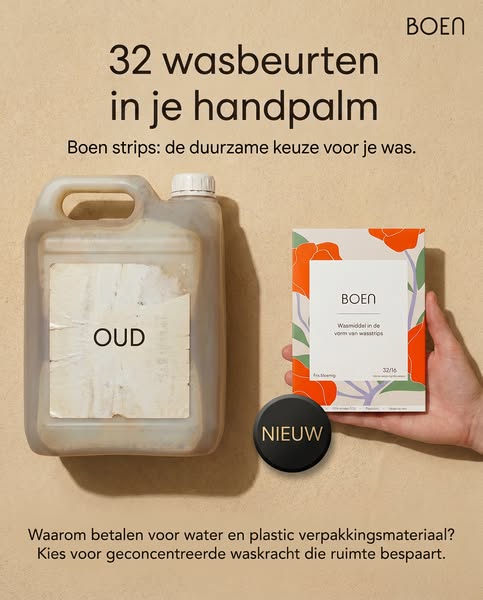 Vaarwel zware plastic flessen