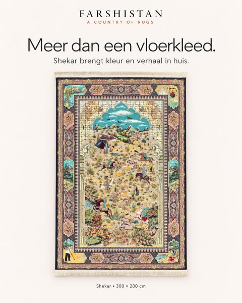 Ontdek Perzisch vloerkleed Shekar