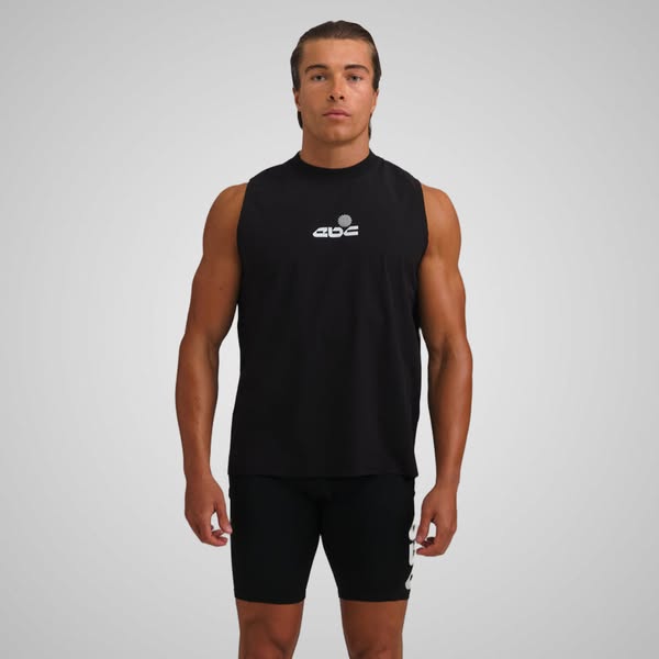 PERFORMANCE CORE TANK BLACK/WHITE