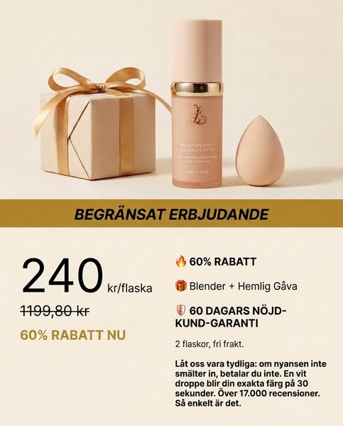 Sista chansen: -60% och dina presenter tar snart slut