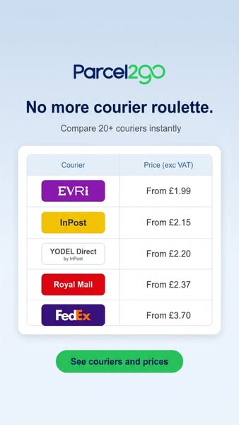 No more courier roulette.