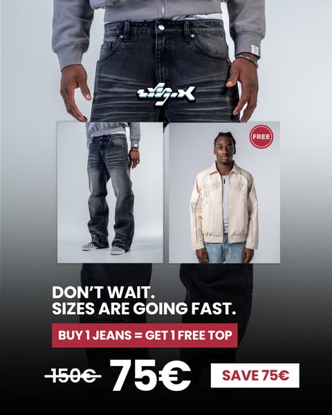 FLARE FIT JEANS [BLACK]