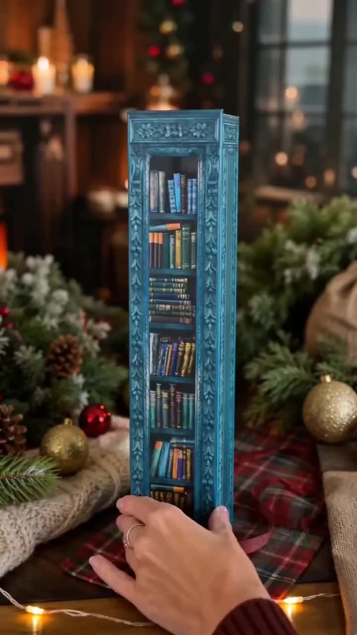 【Best Gift】Mini Book Ornament Advent Calendar