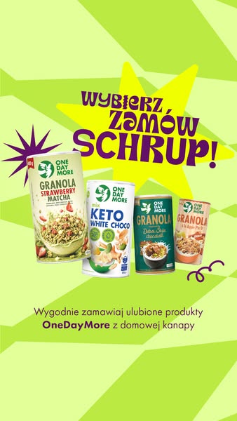 Zdrowe musli, granola i owsianka - gotowe z dobrym składem | OneDayMore
