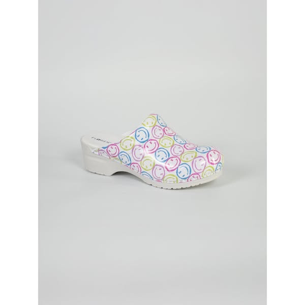 Florensa Klompen Flex - Smiley White