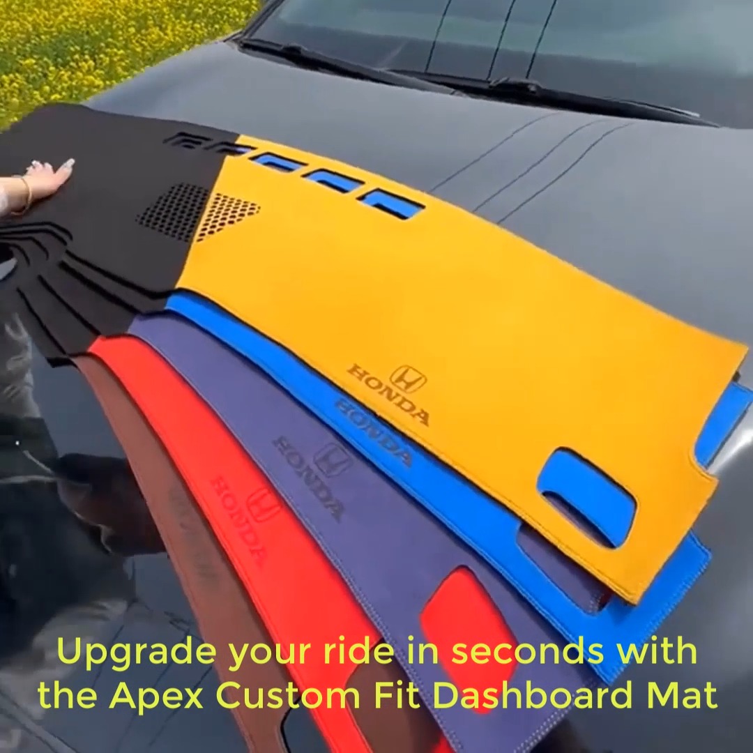 Introducing Apex Custom Fit Dashboard Mat Cover!