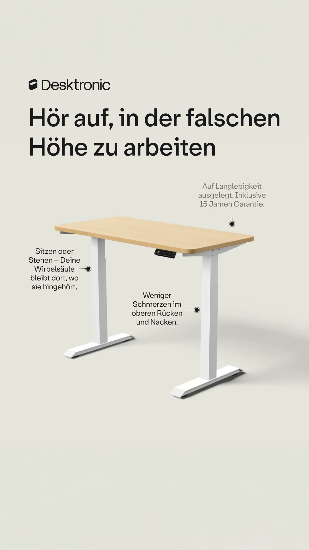 Besserer Komfort startet hier