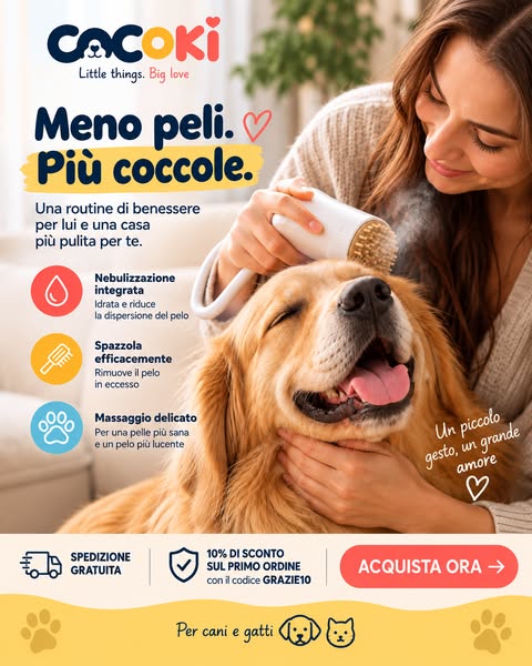 Meno peli. Più coccole.
