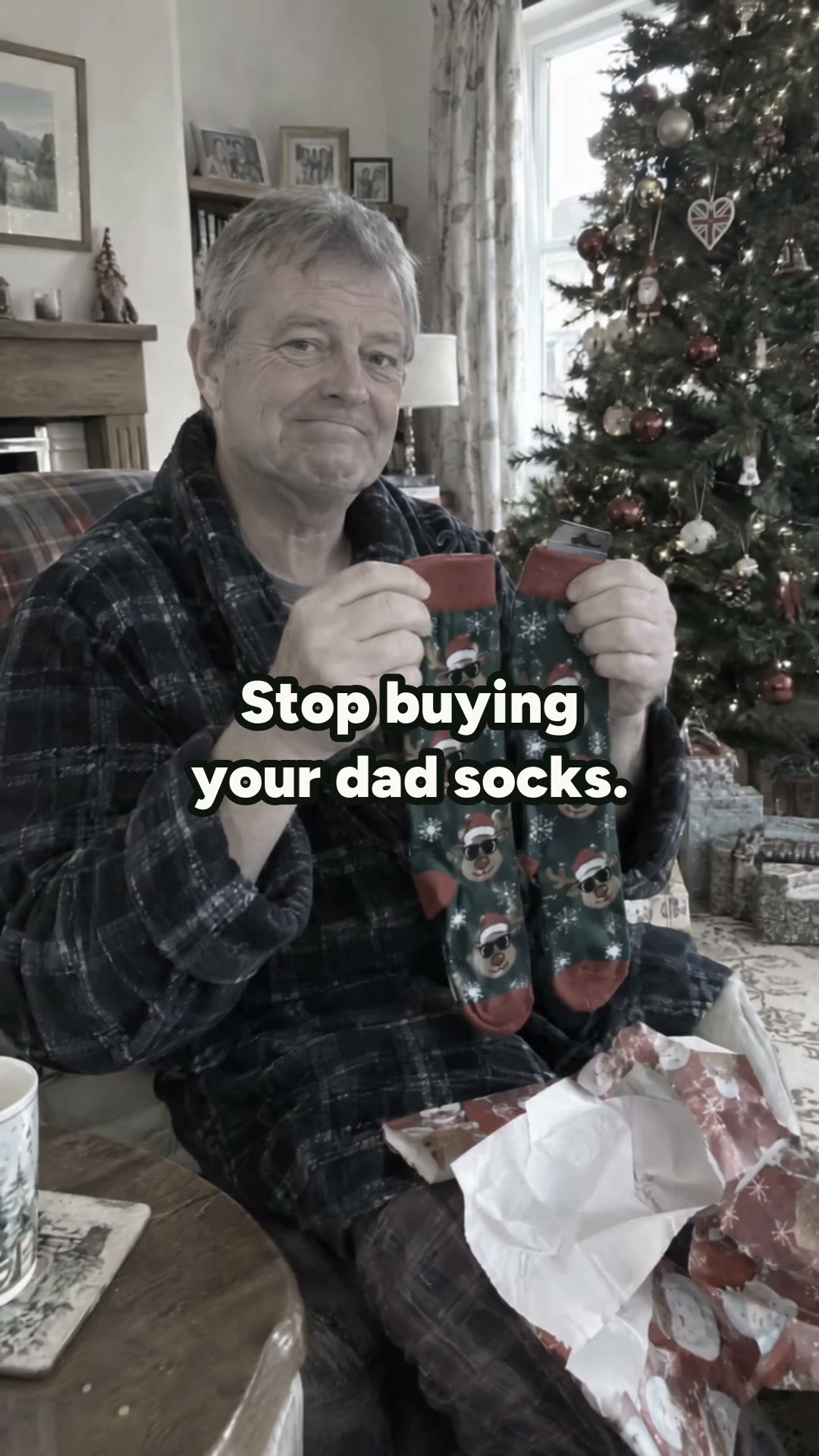Finally, a present he'll use