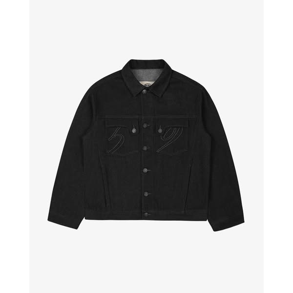 Graphite Raw Denim Jacket