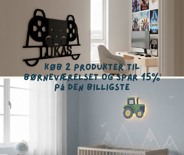 Opgrader børneværelset