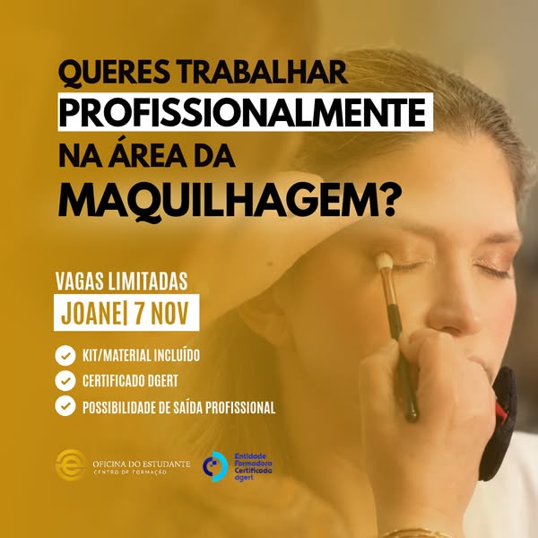 Curso de Maquilhagem Profissional