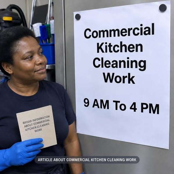 Kitchen Cleaning Work: What to Know