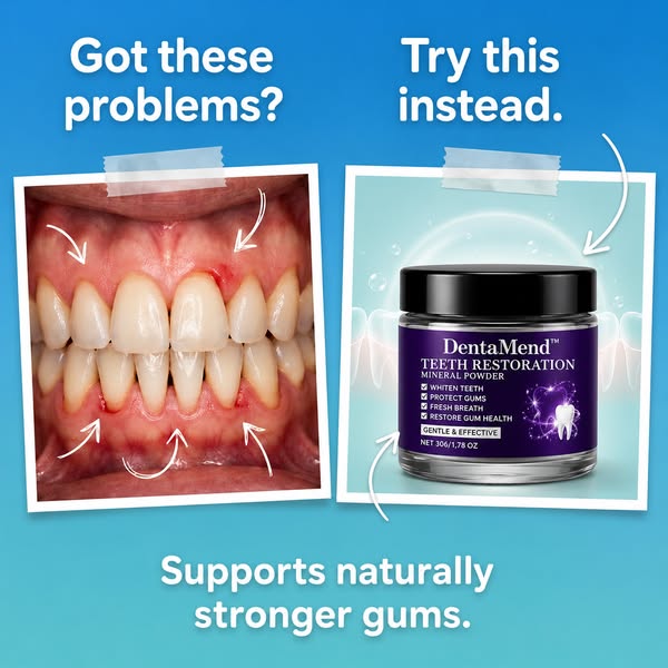 I thought my gums were shrinking because I was getting older... until one sentence from a dental professional completely changed how I looke