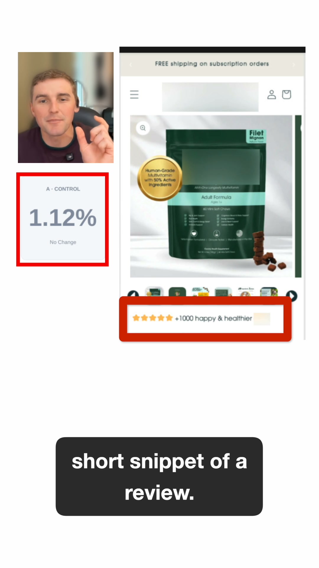 Ecommerce Business Owners: Get a free Audit and AB Test framework for your website.