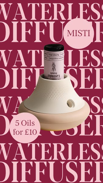 “Love these little MISTI diffusers”