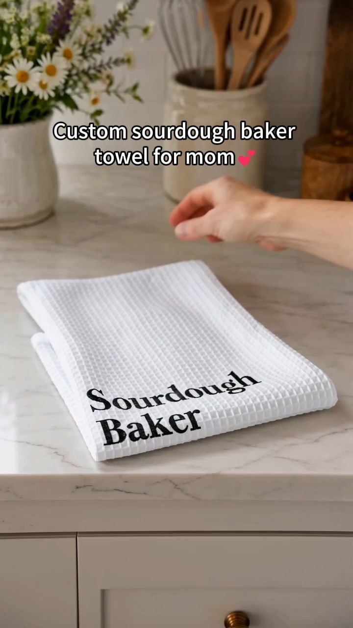 Personalized Sourdough Baker Towel