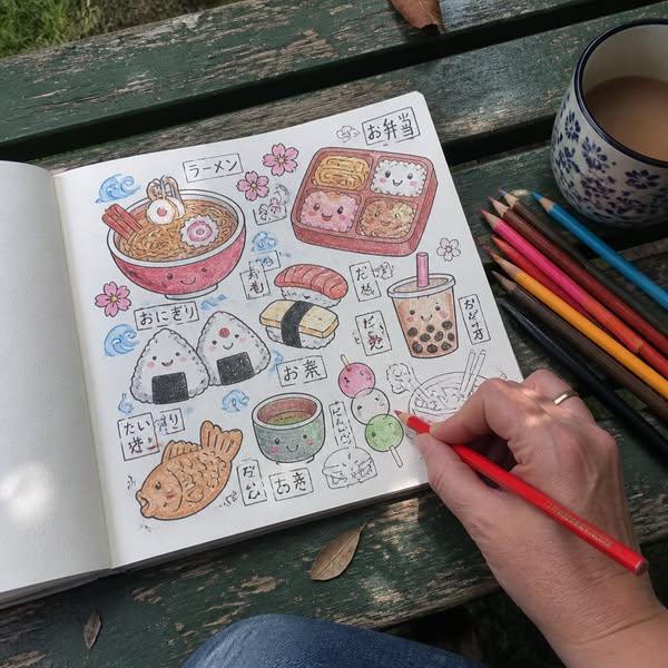 Learn The Art Of Japanese Kawaii Doodling