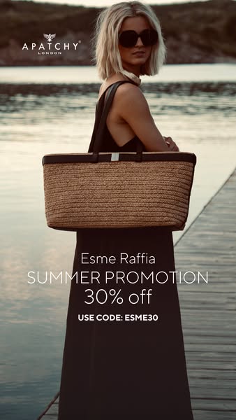 Esme Raffia, Now 30% Off