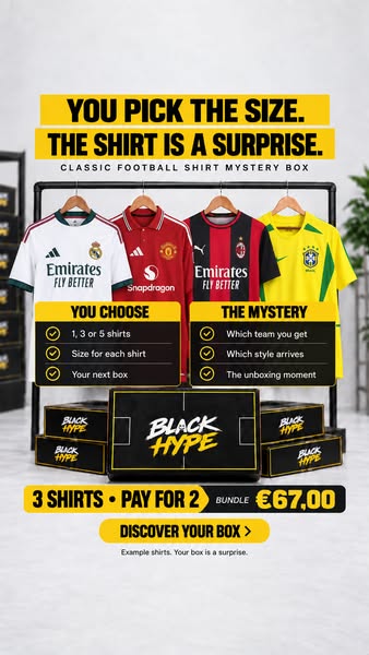 Your next shirt is a surprise