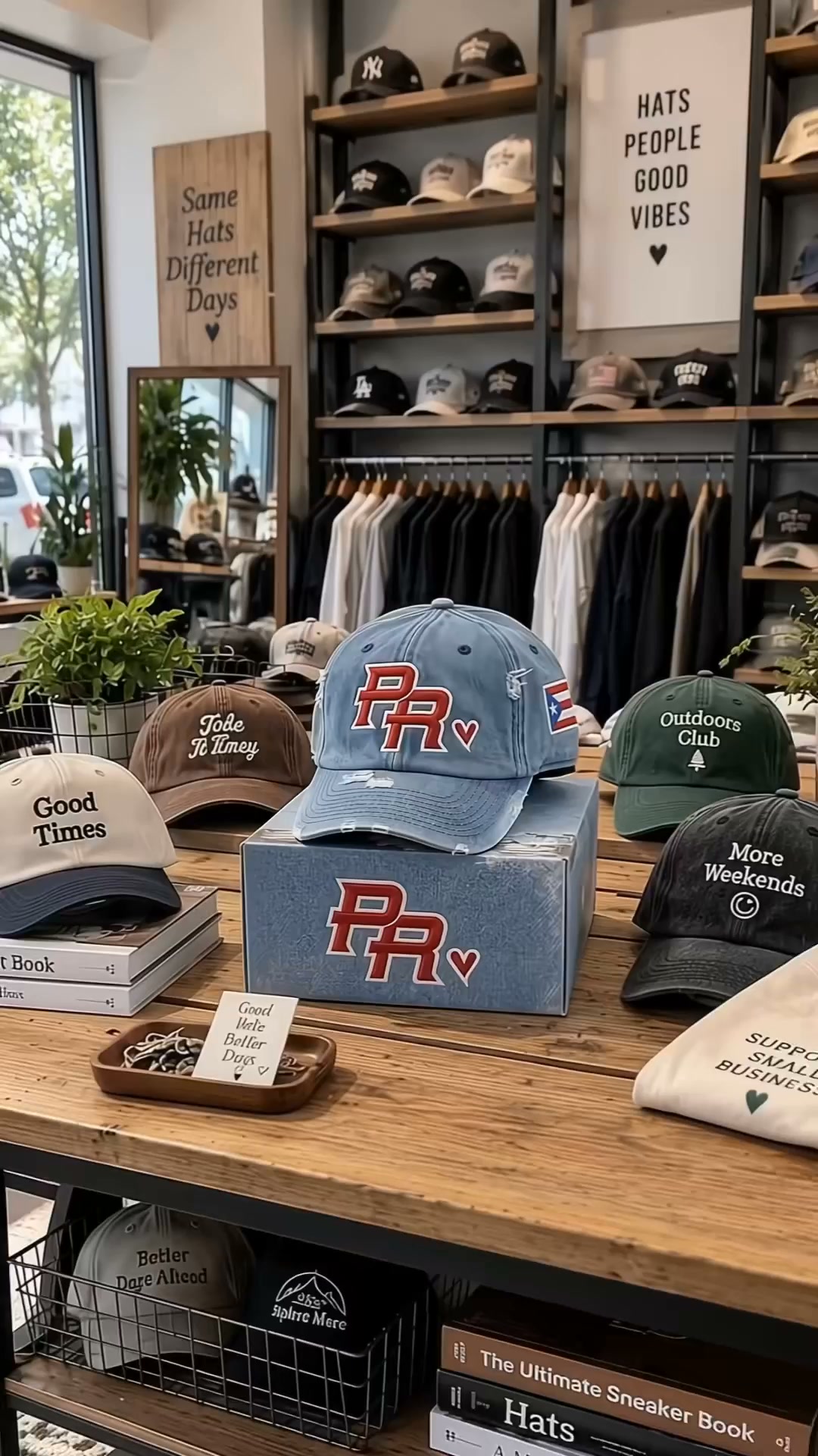 Vintage Puerto Rico Pride Denim Cap