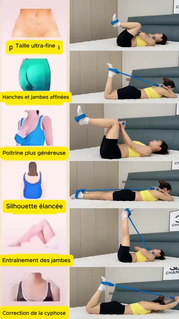 Nouvelles - Bande de résistance élastique multifonction pour yoga