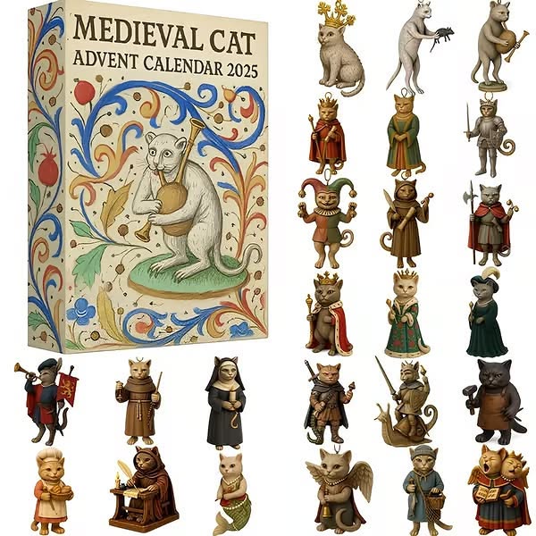 LMedieval Cat Advent Calendar 2025