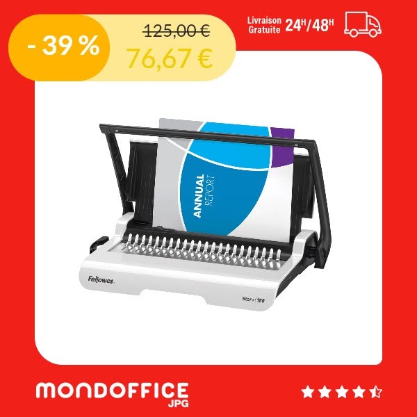 Fellowes Star+ 150 Machine à relier