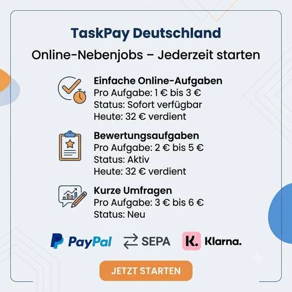 Deutschland Mobil Pro | Handy-Aufgaben & Nebenverdienst per Smartphone
