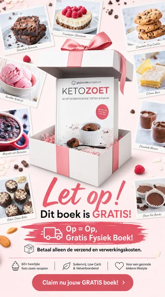 Keto Zoet Kookboek (Gratis Vandaag!)